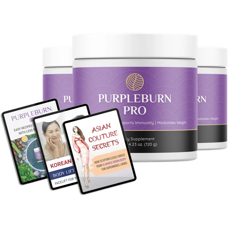 PurpleBurn Pro Weight Management Support — 3 Bottle / 90 Day Pack